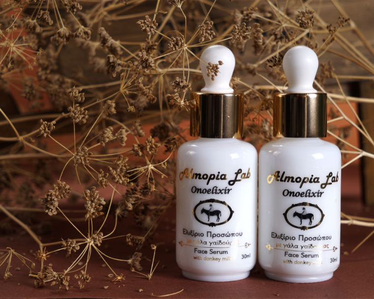 χειροποίητα προϊόντα με γάλα γαιδούρας onoelixir
